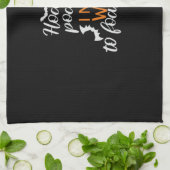 Halloween Hocus Pocus I Need Wine Birthday Geschirrtuch (Gefaltet)