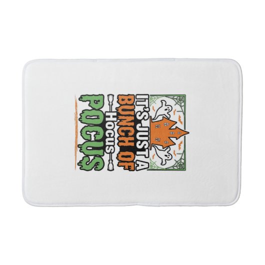 Halloween Hocus Pocus Zitat Vektor Design_1 Badematte (Vorderseite)