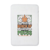 Halloween Hocus Pocus Zitat Vektor Design_1 Badematte (Vorderseite Vertikal)
