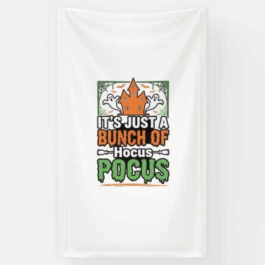 Halloween Hocus Pocus Zitat Vektor Design_1 Banner (Vertikal)