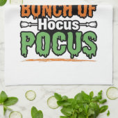 Halloween Hocus Pocus Zitat Vektor Design_1 Geschirrtuch (Gefaltet)