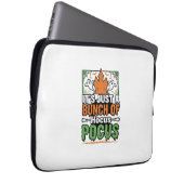 Halloween Hocus Pocus Zitat Vektor Design_1 Laptopschutzhülle (Vorne Rechts)