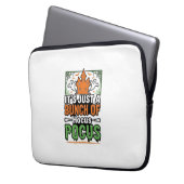 Halloween Hocus Pocus Zitat Vektor Design_1 Laptopschutzhülle (Vorderseite Links)