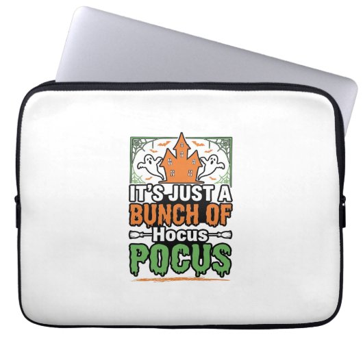 Halloween Hocus Pocus Zitat Vektor Design_1 Laptopschutzhülle (Vorderseite)