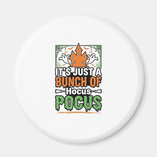 Halloween Hocus Pocus Zitat Vektor Design_1 Magnet (Vorne)