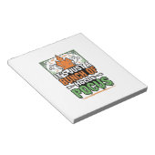 Halloween Hocus Pocus Zitat Vektor Design_1 Notizblock (angewinkelt)
