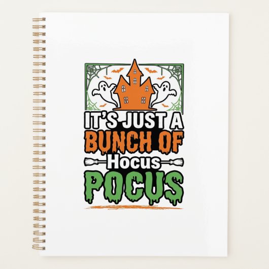 Halloween Hocus Pocus Zitat Vektor Design_1 Planer (Vorderseite)