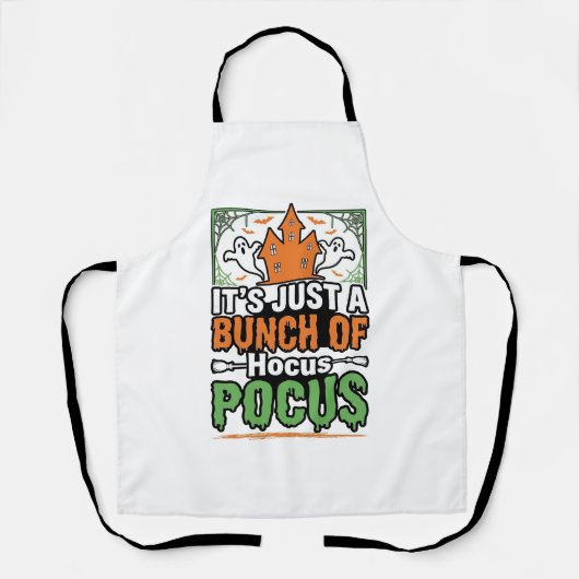 Halloween Hocus Pocus Zitat Vektor Design_1 Schürze (Vorderseite)