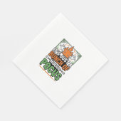 Halloween Hocus Pocus Zitat Vektor Design_1 Serviette (Ecke)