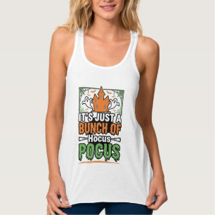 Halloween Hocus Pocus Zitat Vektor Design_1 Tank Top