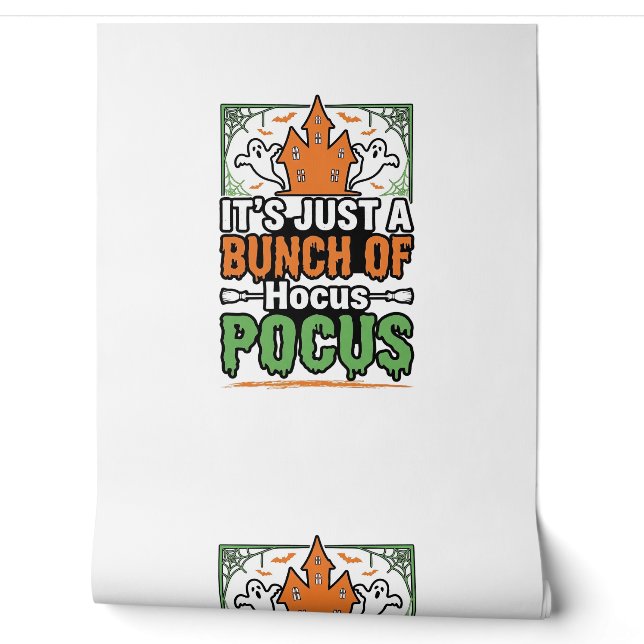 Halloween Hocus Pocus Zitat Vektor Design_1 Tapete (Abrollen)