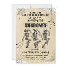 Halloween Hoedown Geburtstagsfeier, Western