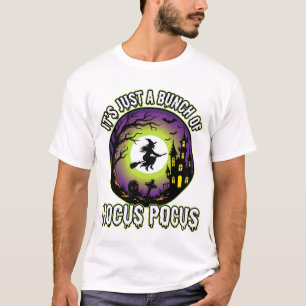 Halloween Hokuspokus Hexenmond Vektor T-Shirt