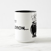 Halloween Hold My Cauldron Tasse, 15 oz Tasse (Zentrum)