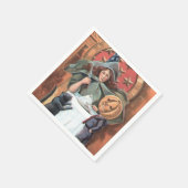 Halloween-Holiday-Papierservietten Serviette (Ecke)