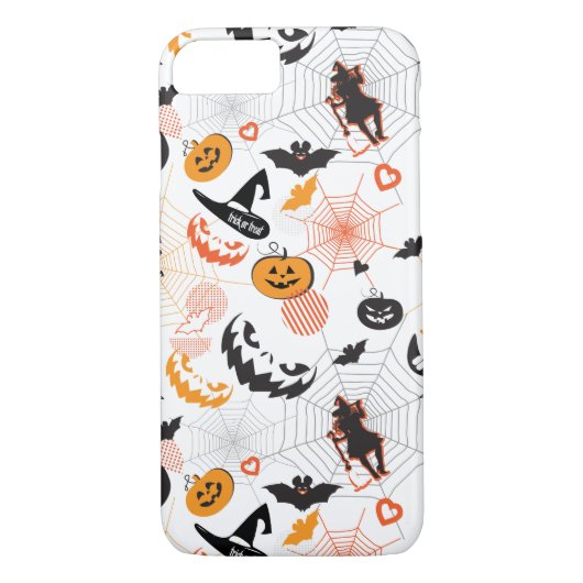 Halloween Holiday Symbole Trendy Design Case-Mate iPhone Hülle (Rückseite)