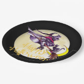 Halloween-Holiday-Teller Pappteller (Schrägansicht)