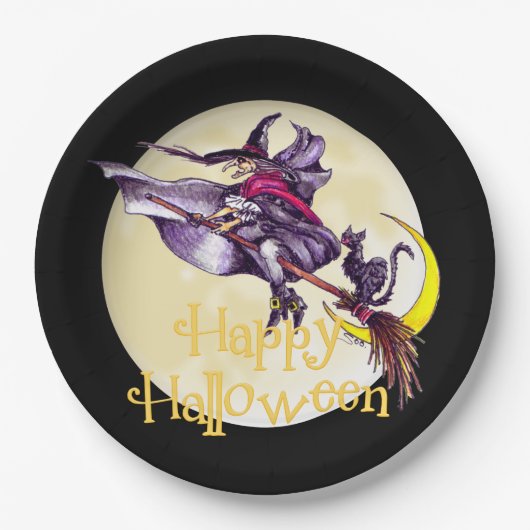 Halloween-Holiday-Teller Pappteller (Vorderseite)