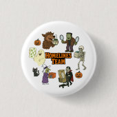 Halloween Homelines Team Button (Vorderseite)