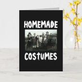 HALLOWEEN HOMEMADE COSTUMES FUNNY GREETING CARD KARTE (Gelbe Blume)