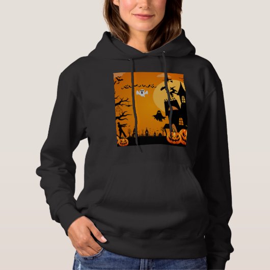 Halloween Hoodie (Vorderseite)