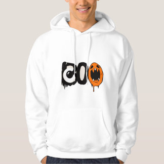 Halloween Hoodie - Einzigartige "BOO"-Printwerbung
