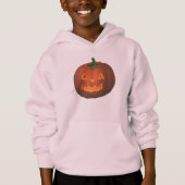 Halloween Hoodie Pumpkin Jack-o-lantern Sweatshirt (Vorderseite)