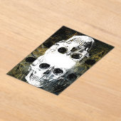 Halloween Horror - 3 Skulls Graffiti Burst Acryleinladungen (Ablage )