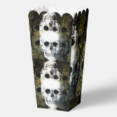 Halloween Horror - 3 Skulls Graffiti Burst Geschenkschachtel (Rückseite)