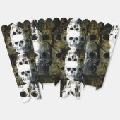 Halloween Horror - 3 Skulls Graffiti Burst Geschenkschachtel (Ungeklappt)