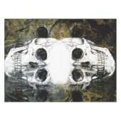 Halloween Horror - 3 Skulls Graffiti Burst Tischdecke (Vorderseite (Horizontal))