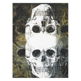 Halloween Horror - 3 Skulls Graffiti Burst Tischdecke