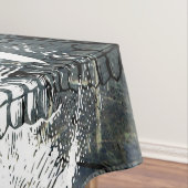 Halloween Horror - 3 Skulls Graffiti Burst Tischdecke (Beispiel)