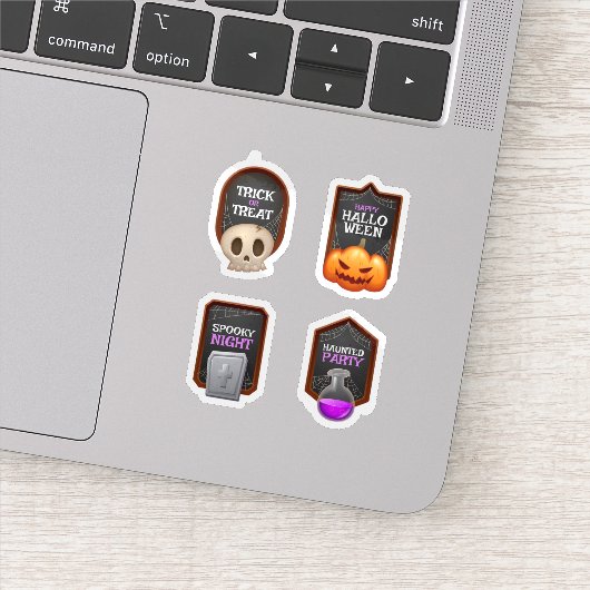 Halloween-Horror-Aufklebersammlung Aufkleber (Detail)