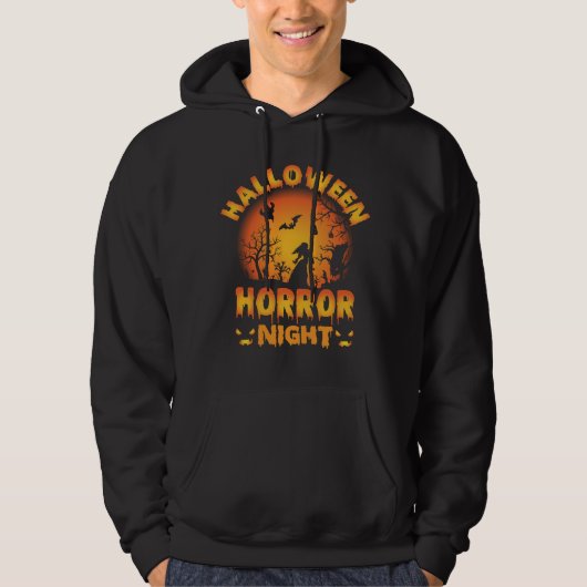 Halloween-Horror - beängstigendes Halloween-Design Hoodie (Vorderseite)