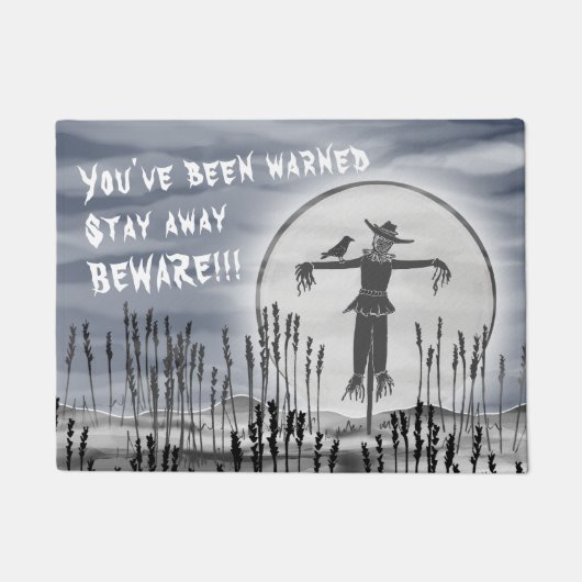 Halloween Horror Creepy Scarecrow Doormat Fußmatte (Vorderseite)