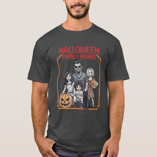 Halloween-Horror-Familiennächte T-Shirt