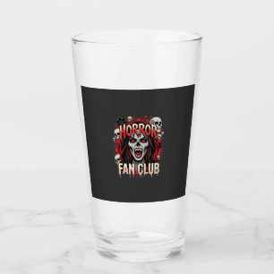 Halloween Horror Fan Club Vampir-Schädel Glas
