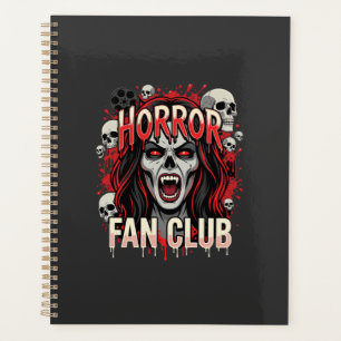 Halloween-Horror-Fan-Club-Vampir-Schädel Planer