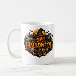 Halloween-Horror Kaffeetasse