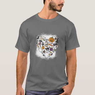 Halloween Horror Kostüm Pumpkin Vampire Ghost Boy T-Shirt