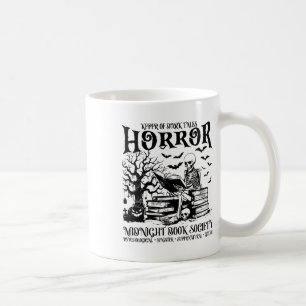 Halloween Horror Midnight Book Club Society Litera Kaffeetasse