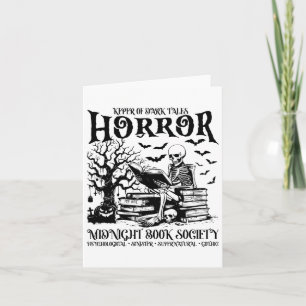 Halloween Horror Midnight Book Club Society Litera Karte