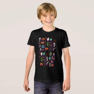 Halloween Horror & Monster Icon Art T - Shirt