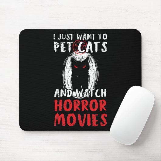 Halloween-Horror-Movie-Design für einen Halloween- Mousepad (Mit Mouse)