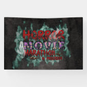 Halloween Horror Movie Marathon In Progress Banner (Horizontal)