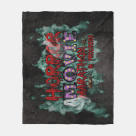 Halloween Horror Movie Marathon In Progress Fleecedecke