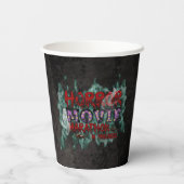 Halloween Horror Movie Marathon In Progress Pappbecher (Rückseite)