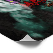 Halloween Horror Movie Marathon läuft Poster (Ecke)