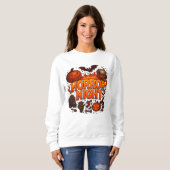Halloween Horror Night Fire Kleidung Cool Sweatshirt (Vorne ganz)